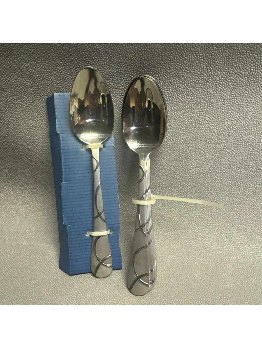 Godinger Gatherings 8 Pc Olympia Dinner Spoons Never Used Replacement Flatware